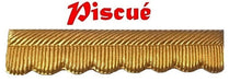 Golden Epaulettes Clasps - 8 Waves - (Firefighters) - Piscué 1