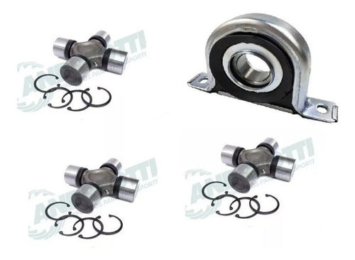 Hz TRC Center Cardan with Bearing for Ford Ranger with 3 Universal Joints 2002-2012 0