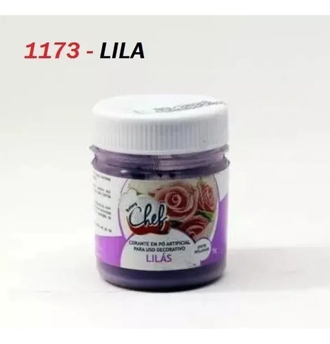 Colorante Marca Chef - Efecto Terciopelo - Lila (*1173) 1