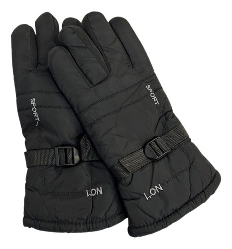 Guantes De Invierno/moto Impermeables Unisex 0