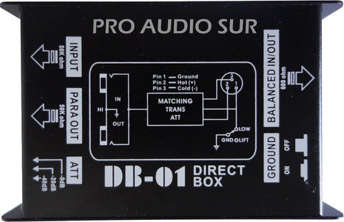 Moon Direct Passive Box DB 01 Direct Injection Box 1