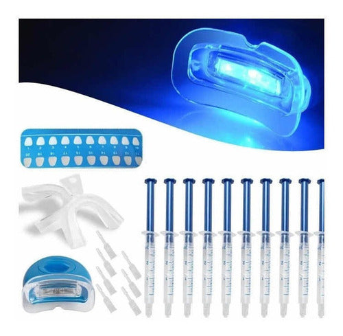 Whitening Set Blanqueador Dientes Blancos 44% 10 Jeringas 0