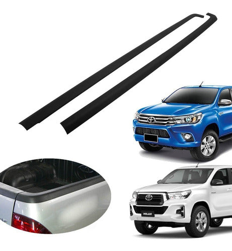 Protetor Borda Caçamba Nova Hilux 2019 2020 Dupla Bepo 0