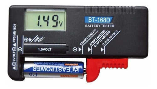 MegaredDX Digital Battery and AA/AAA Tester 0