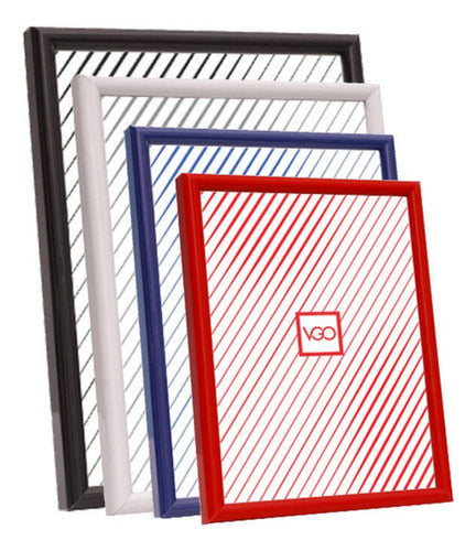 Set of 20 Plastic Picture Frames with Convex Frame 30x40cm in Various Colors - VGO BDA.85 10