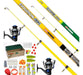 Waterdog Fishing Kit Pejerrey 2x 4m Telescopic Rods + 2 Reels + Complete Accessories Box 0