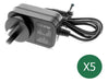 Amextrader 12V 1.5A Switching Power Supply X5 Units for CCTV and LED Strips 1