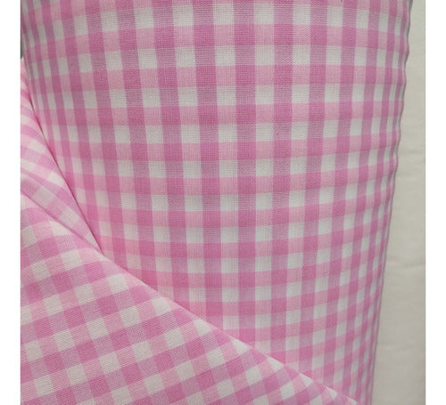 Textil Ramiro Poplin Checkered Fabric 1