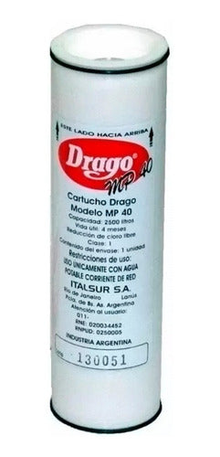 Drago Replacement Cartridge for Water Purifier 0