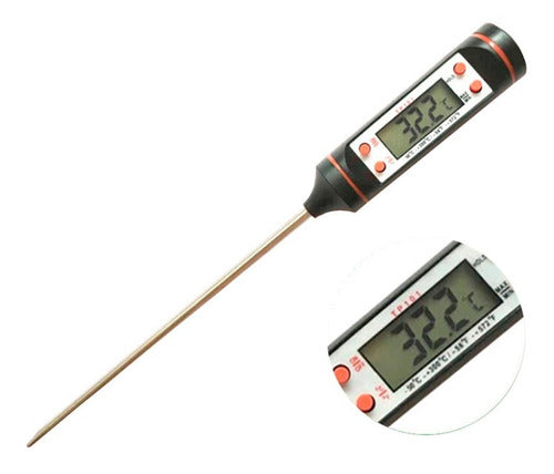 Keber Digital Kitchen Meat Thermometer for Baking and Liquids 0