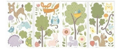 RoomMates RMK1398SCS Woodland Animals Peel - Wall Stickers 4