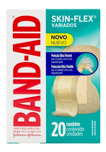 Johnson Band-Aid Skin Flex Kit x6 Assorted Bandages 1