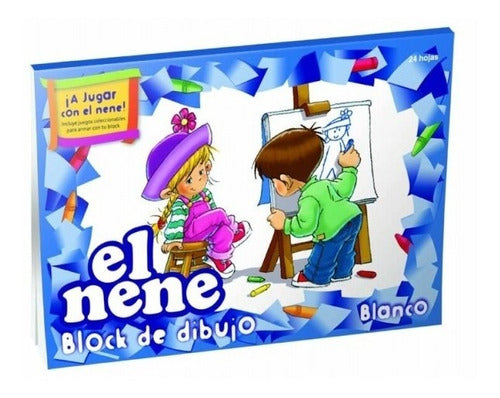 El Nene Blanco N5 Block x24 Sheets 0