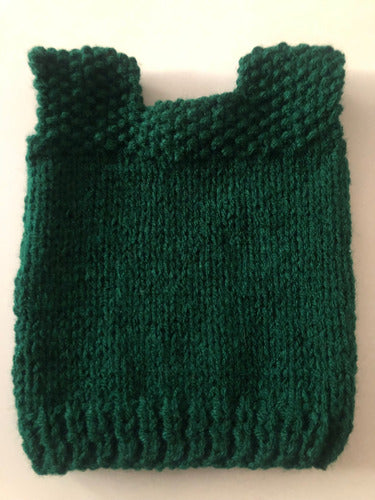 Hand-Knitted Baby Vest 0-3m 3