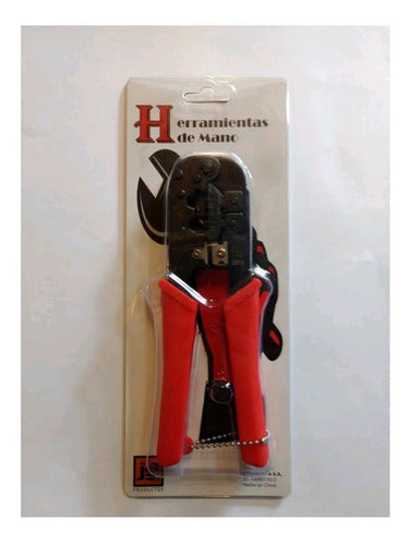 JA Crimping Tool for RJ45 and RJ11 with Cable Cutter 0