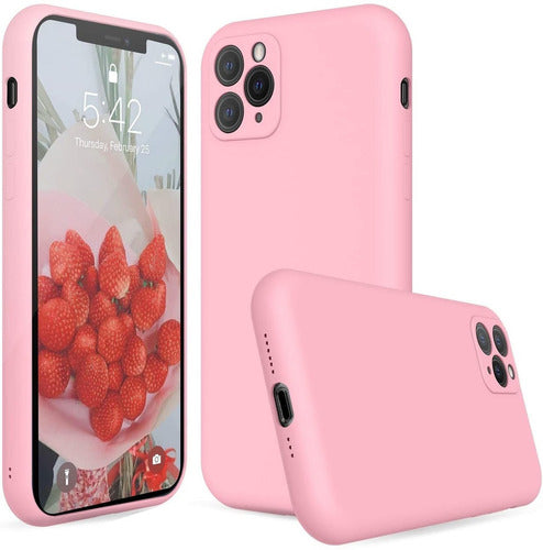 Silicone Case for iPhone 11 Pro Max 6.5 - Crystal Pink 0