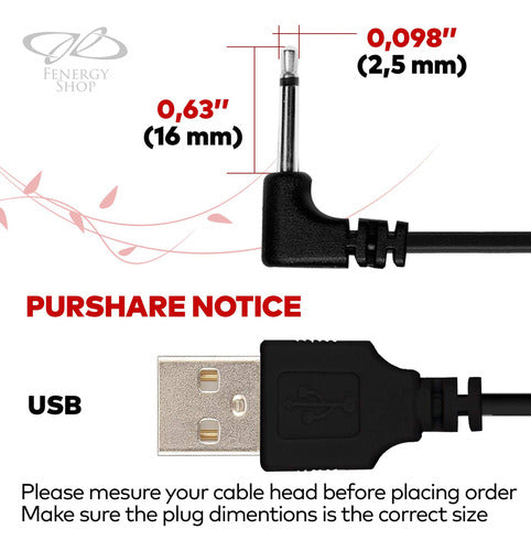 Fenergy Shop Replacement USB Adapter for Charging Device P 1