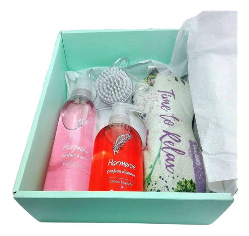 Relaxing Roses Aroma Gift Box - Spa Zen Kit N36 for a Happy Day - Set Aromas Caja Regalo Relax Rosas Kit Spa Zen N36 Feliz Día