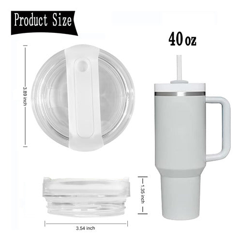 Stanley Replacement Lid for 40 Oz Tumbler - Waterproof and Durable 1