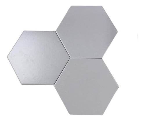 Hexagonal Ceramic Tile 20x23 Gray 1st (1m2) 29pcs 0