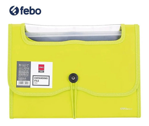 Febo Expandable File Folder with 13 Divisions A4 1