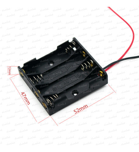 Elumiled 2 Portapilas Para 4 Pilas AAA Con Cable 1