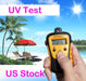 Portátil Digital Lcd Luz Uv Resistencia Tester Medidor Fotóm 0