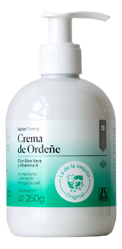 Crema De Ordeñe Apiter® 250g Con Aloe Y Vit. A (dosificador) 0