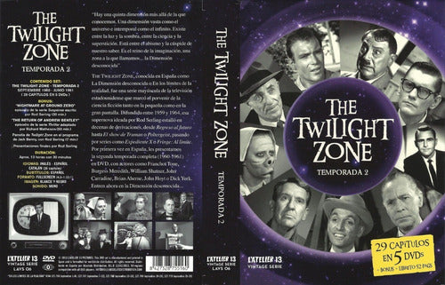 The Twilight Zone-tenemos Todas Las Temporadas Latino Dvd 1