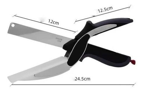 Sharp Kitchen Scissors - Vegetable and Fruit Cutter with Safety Lock 5