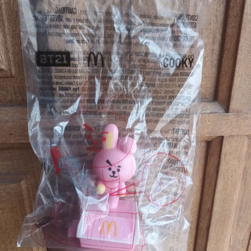 Muñeco Bt21 Mcdonald 2024 Cooky + Plancha Stickers + Fotos 1