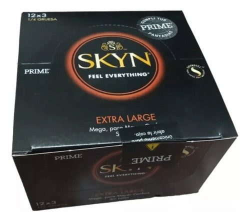 Prime Skyn Large X 12 Cajitas X 3 Unid= 36 Unid. Env.gratis. 0