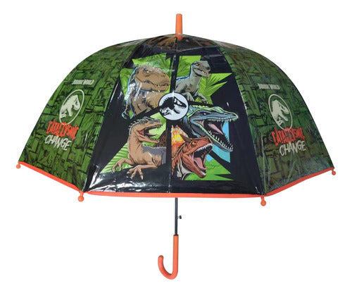 Maple Marroquineria Jurassic World Children's Umbrella 20106 Wabro Mapleweb 0