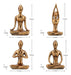 ~? Leekung Yoga Statue Meditation Zen Decor - Estatuas De Yo 1