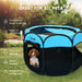 Goozii Portable Collapsible Dog Playpen - Blue 2