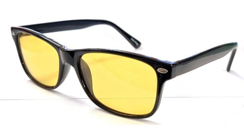 Night Driver Wayfarer Style Yellow Lenses Anti-Glare Glasses 21 6