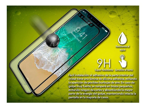 Vidrio Templado Full Cover Samsung A01 Core Colocado Tbx 1