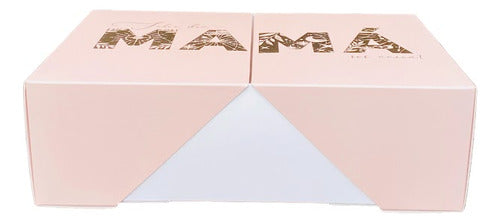 Cien Watts de Ideas Caja Box Patitas 26x17x8 Desayuno Merienda Regalo Mama X 5 0