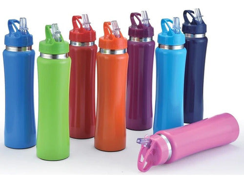 750ml Sport Thermal Sports Bottle Cold Hot Stainless Steel 72