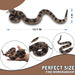 Upitry Realistic 30cm Rubber Snake to Scare Birds 1