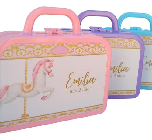 Plastico Personalized Suitcases x 5 Units 1