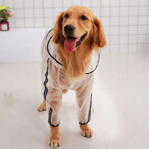 Roupas De Chuva Para Animais De Estimação Capa De Chuva Com 1