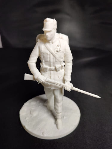 British Soldier, WW1, 20cm Height White Color 2