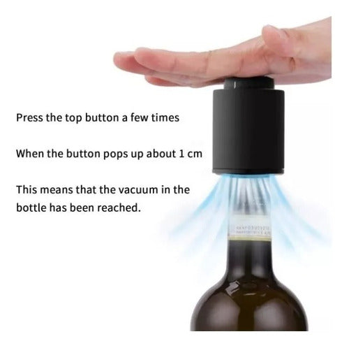 Generic Vacuum Bottle Stopper - Wine Bottle Seal 3