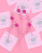 Xo, Fetti Reusable Pink Disco Ball Straws for Themed Parties 3