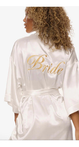 Satin Bride Robe. Wedding or My XV 0
