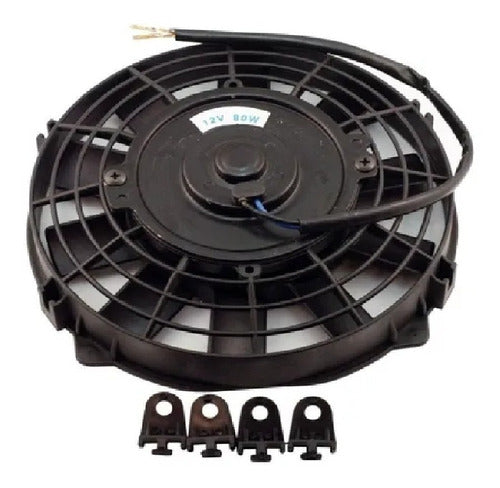 Electroventilador Universal 7 Pulgadas 12 V Fino Extra Chato 0