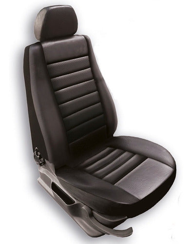 Team Premium Quilted Leather Seat Cover for Ford Ka 2016 and Up - Partitioned 0