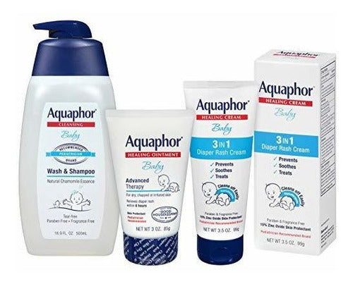 Aquaphor Baby Welcome Gift Set - Wipes and Free Water Bag Included 1