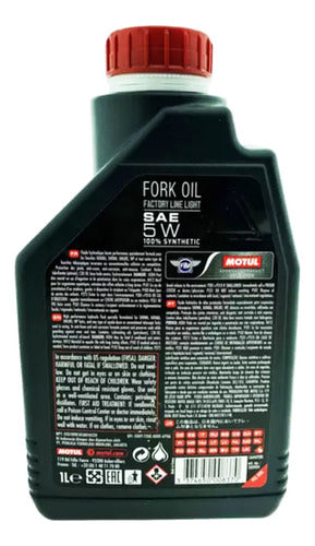 2 Litros Óleo Bengala Motul Fork Oil Light 5w Sintético 2